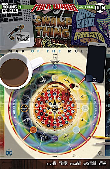 Cave Carson Has a Cybernetic Eye/Swamp Thing Special #1