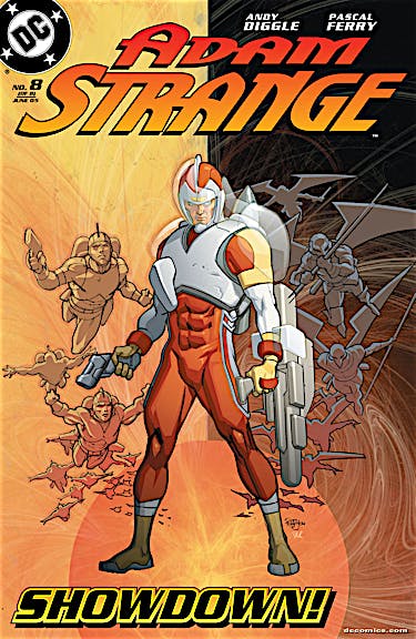Adam Strange (2004-) #8 preview images