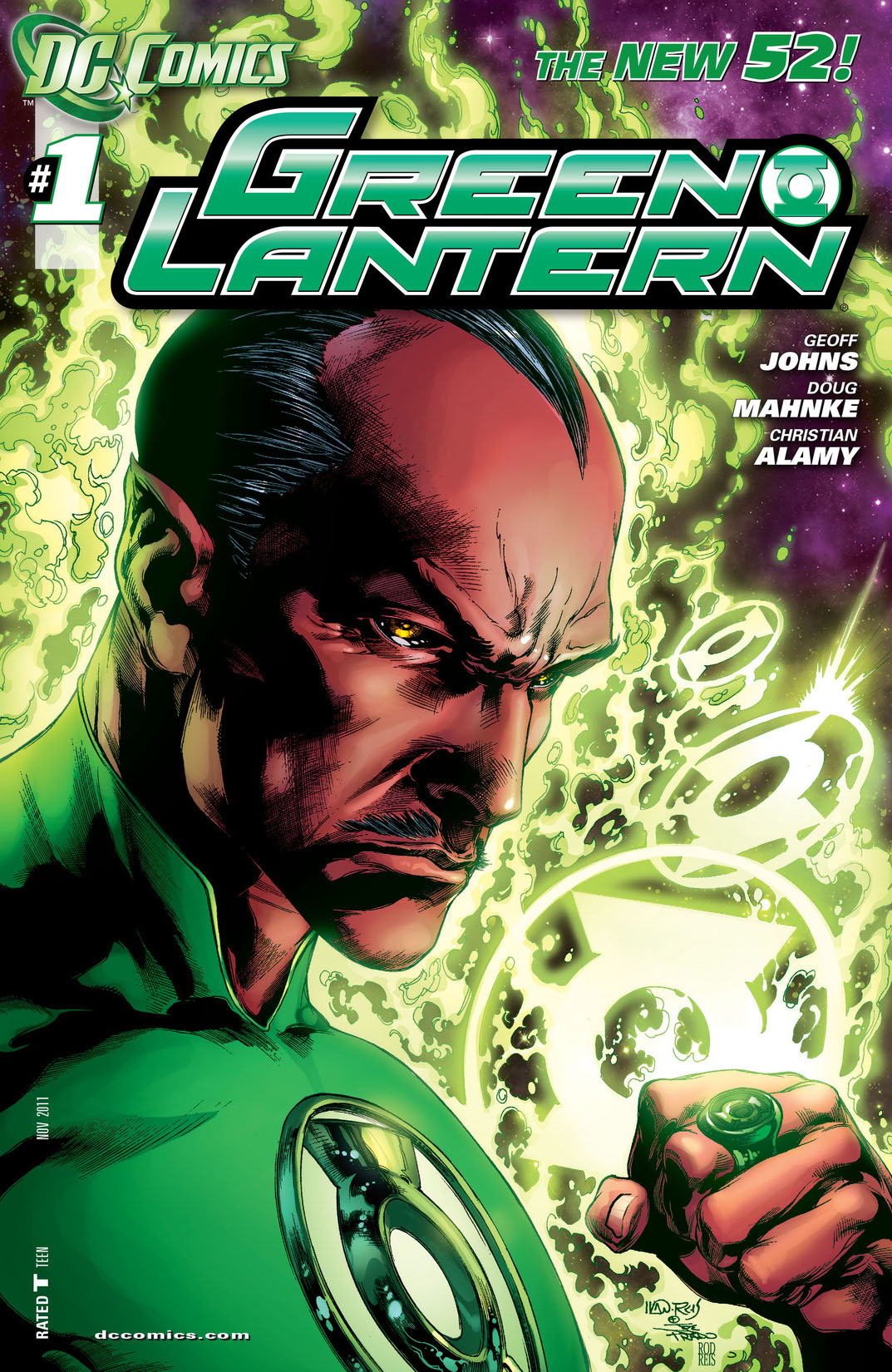 Green Lantern (2011-) #1 preview images