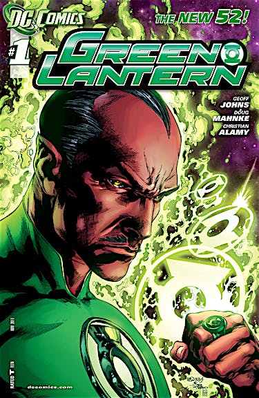Green Lantern (2011-) #1 preview images