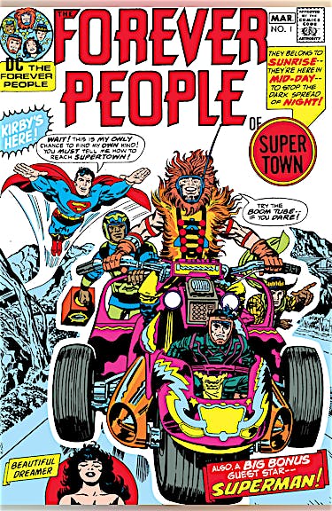 The Forever People #1 preview images