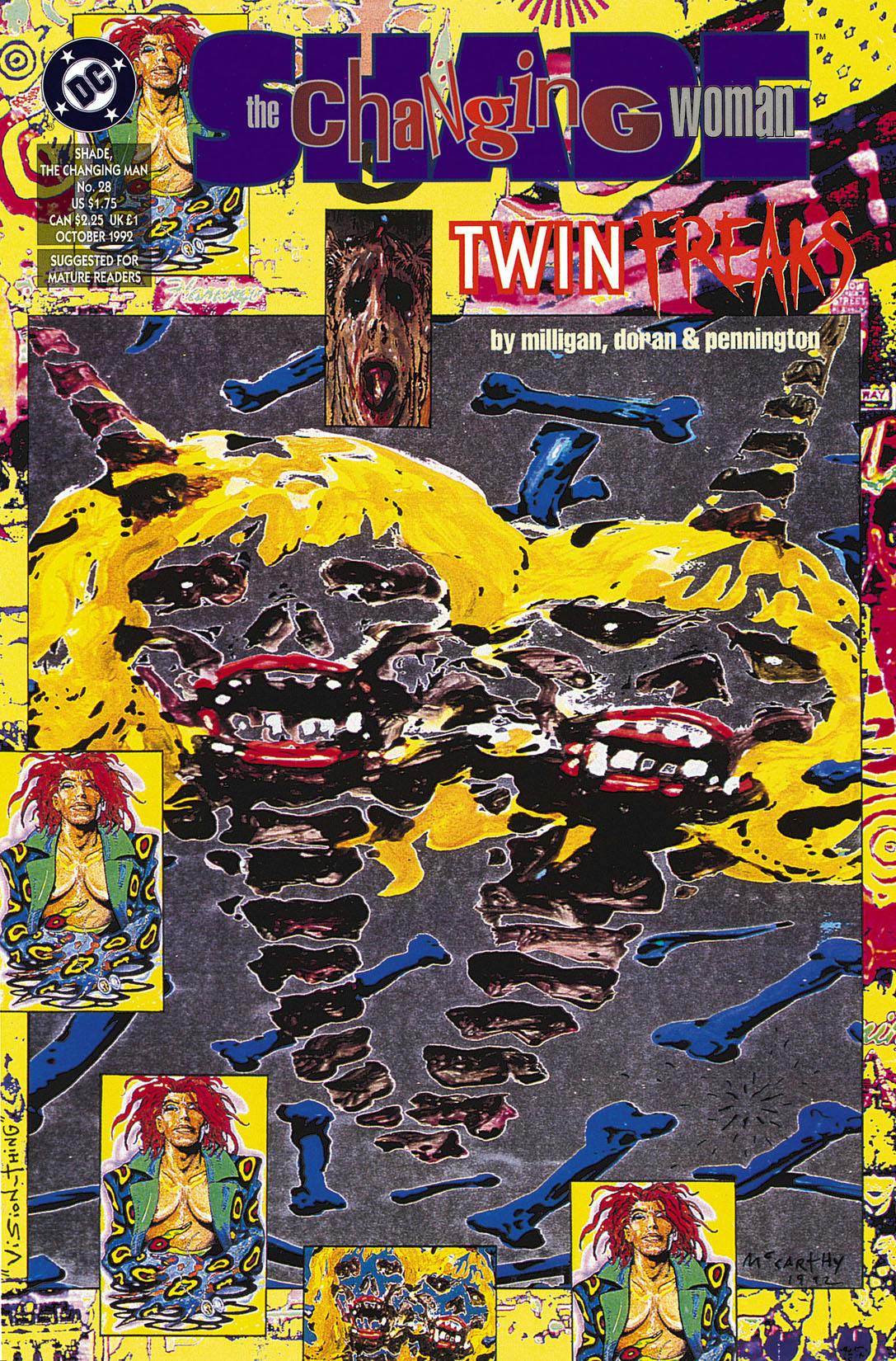 Shade, The Changing Man #28 preview images