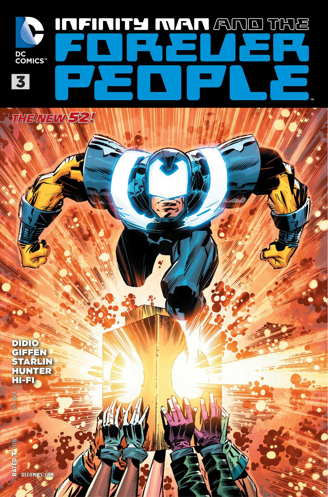 Infinity Man and the Forever People #3 preview images