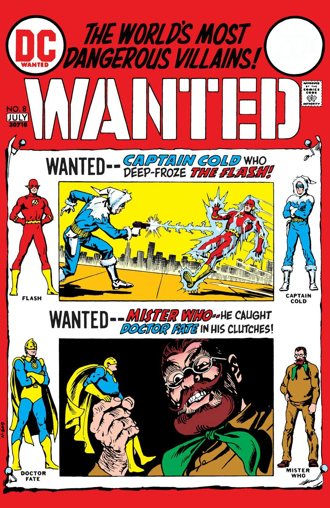 Wanted: The World's Most Dangerous Villains #8