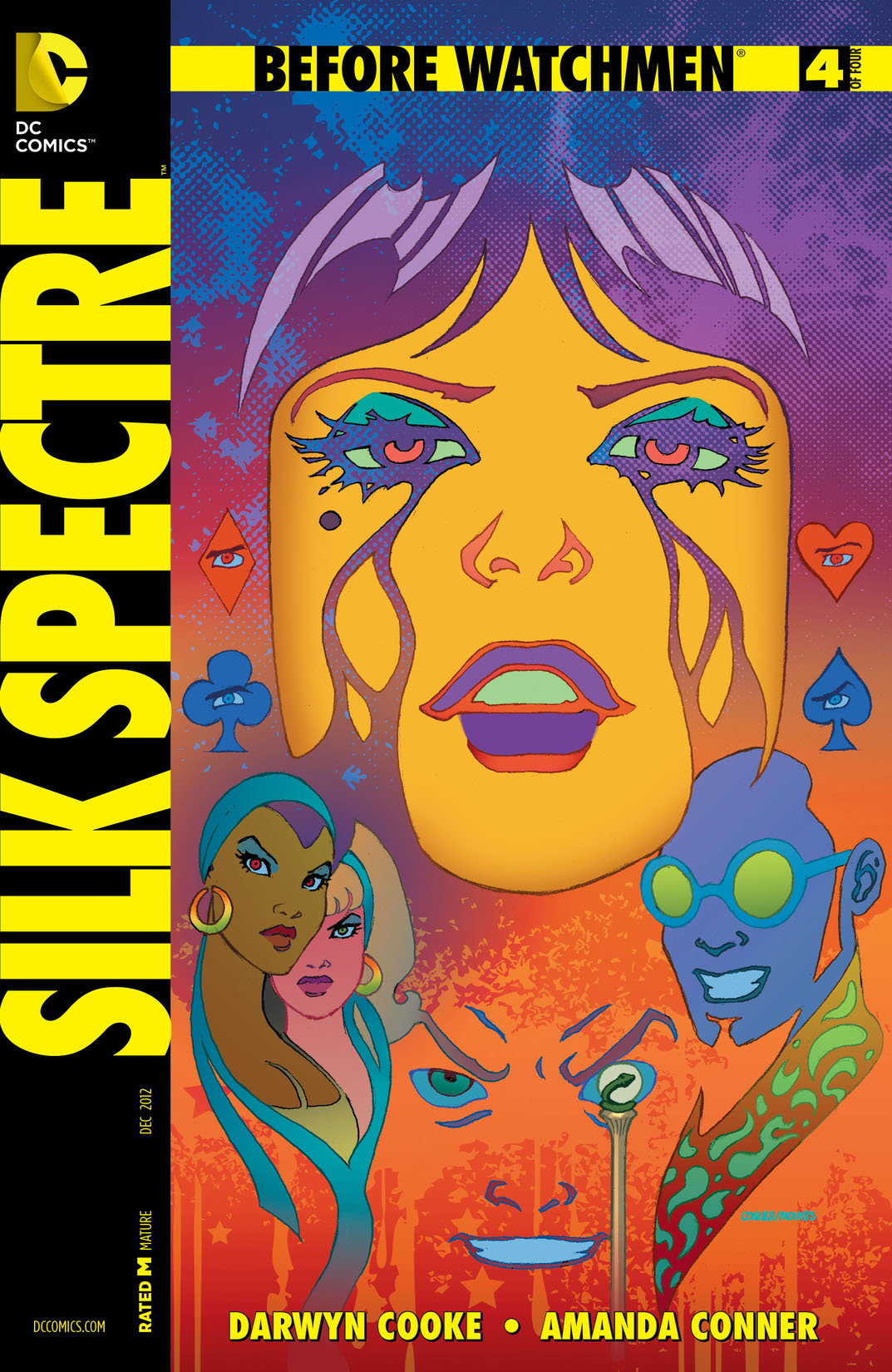 Before Watchmen: Silk Spectre #4 preview images