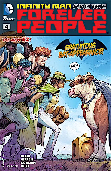 Infinity Man and the Forever People #4 preview images