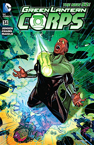 Green Lantern Corps (2011-) #34 preview images