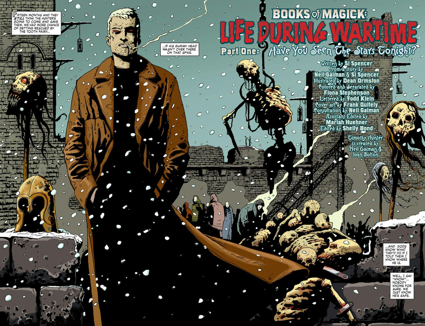 Books of Magick: Life During Wartime series preview2