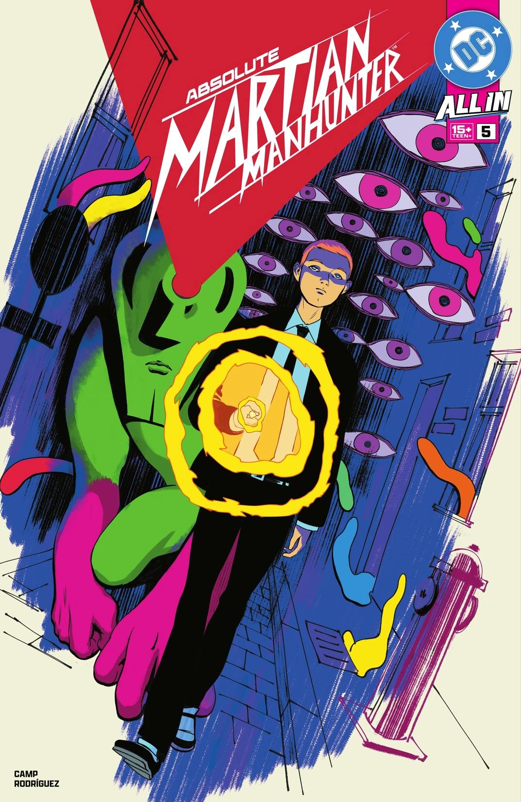 Absolute Martian Manhunter #5 preview images