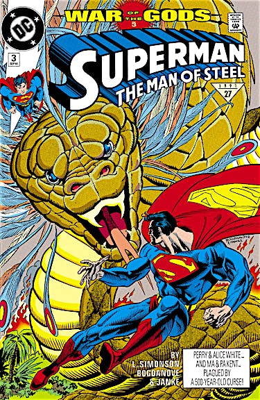 Superman: The Man of Steel #3 preview images