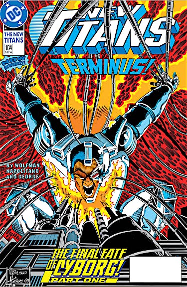 The New Titans #104 preview images