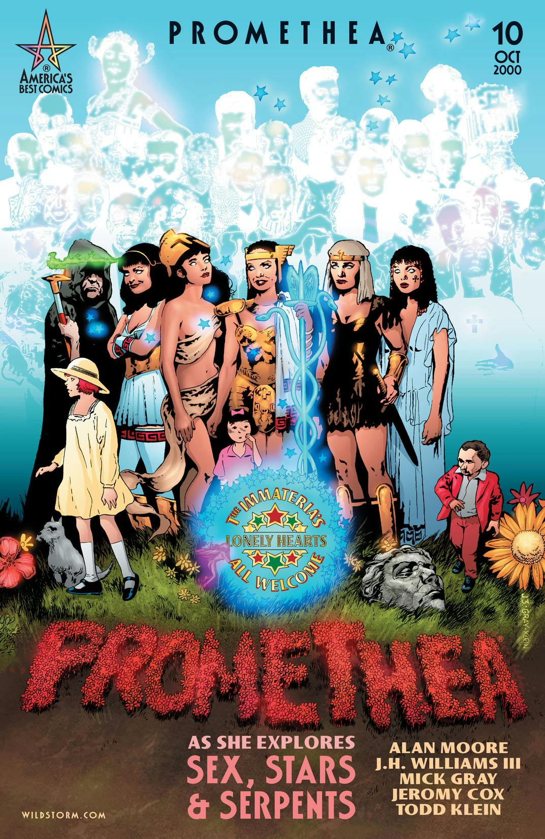 Promethea #10 preview images
