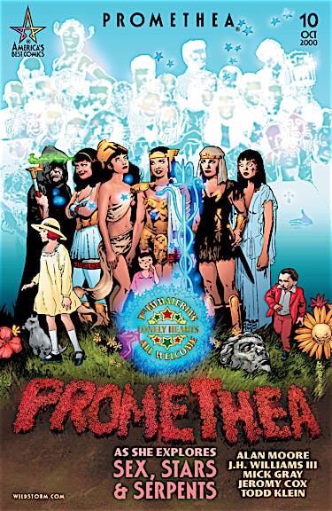 Promethea #10 preview images