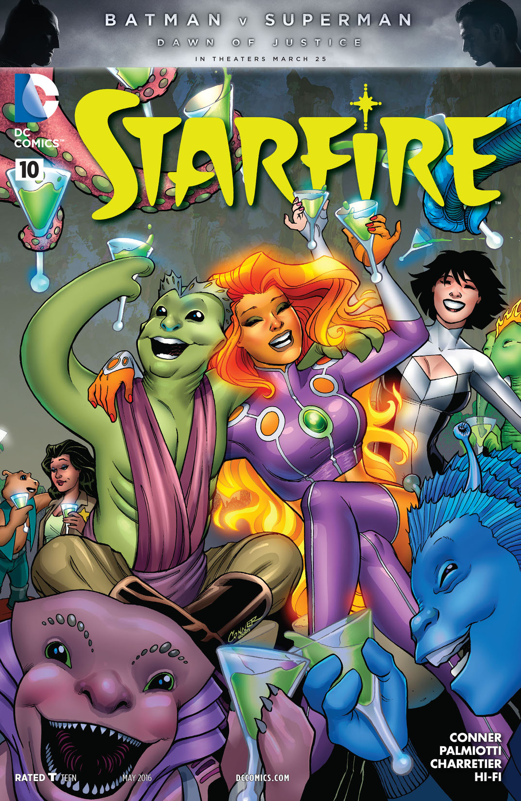 Starfire #10 preview images