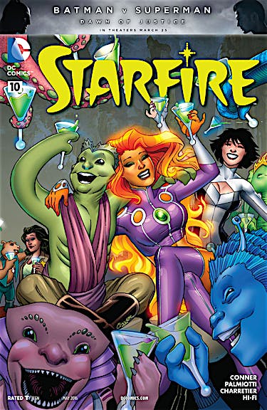 Starfire #10 preview images