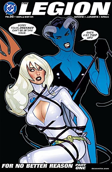 The Legion #35 preview images