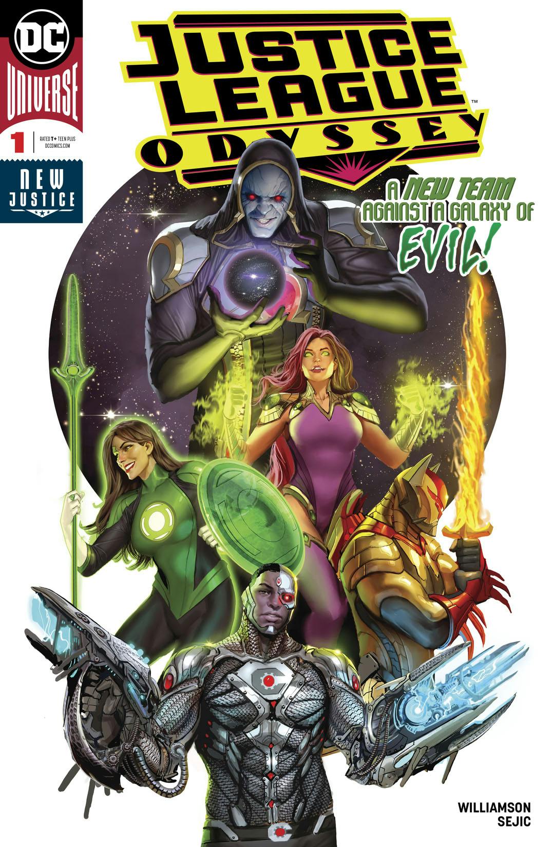 Justice League Odyssey #1 preview images