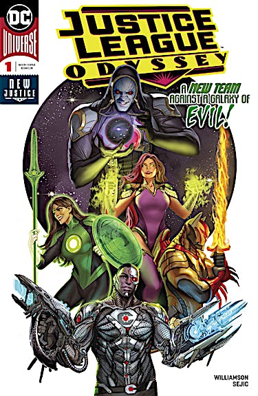 Justice League Odyssey #1 preview images