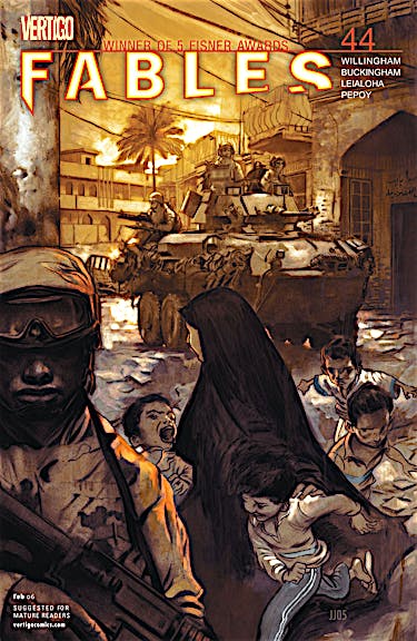 Fables #44 preview images