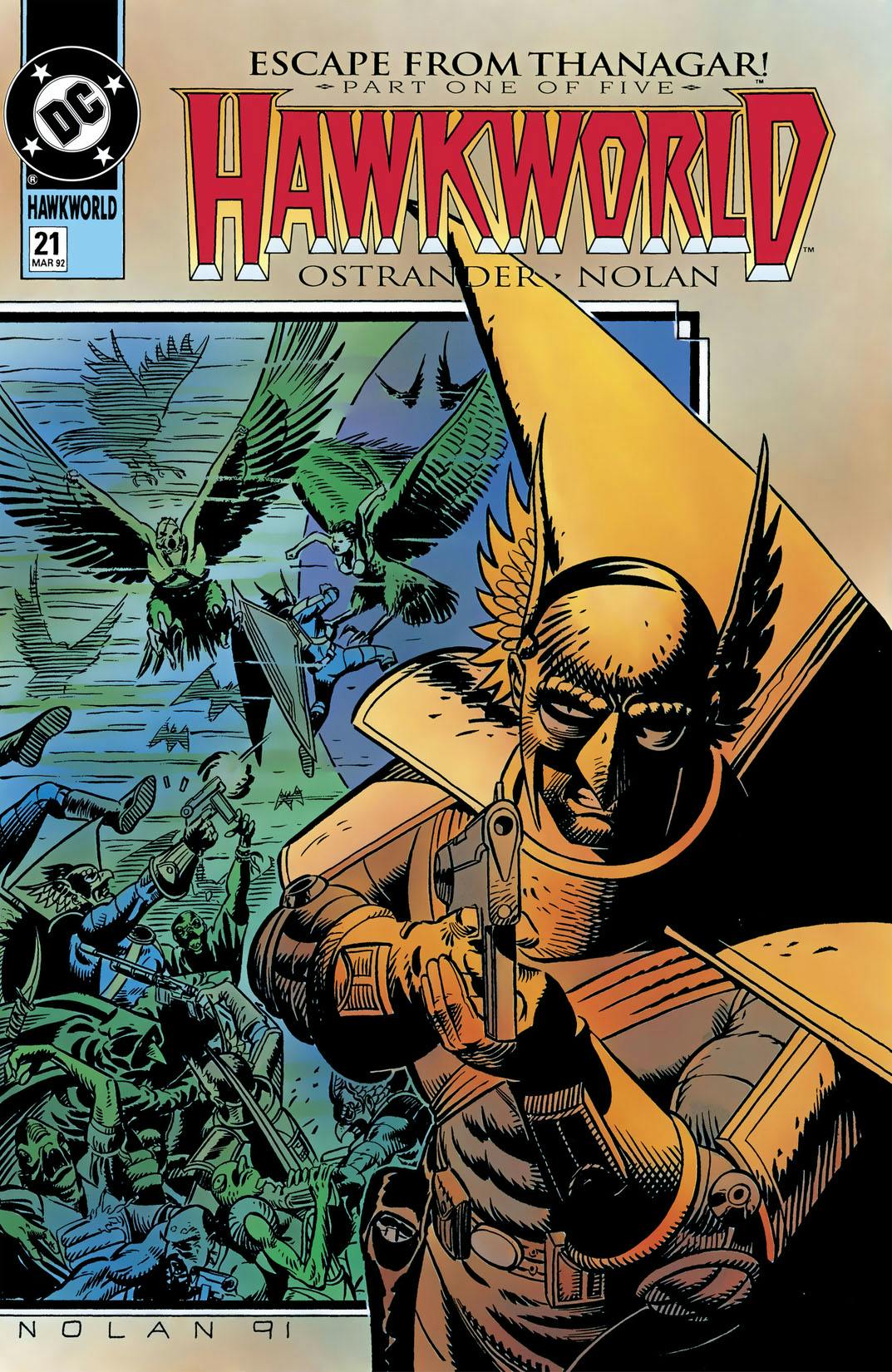 Hawkworld (1989-) #21 preview images