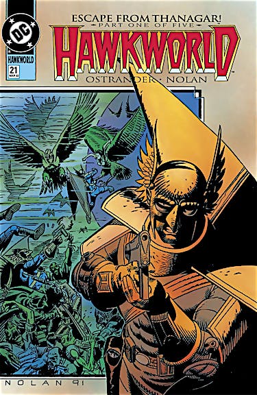 Hawkworld (1989-) #21 preview images