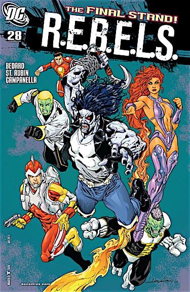 R.E.B.E.L.S. (2009-) #28 preview images