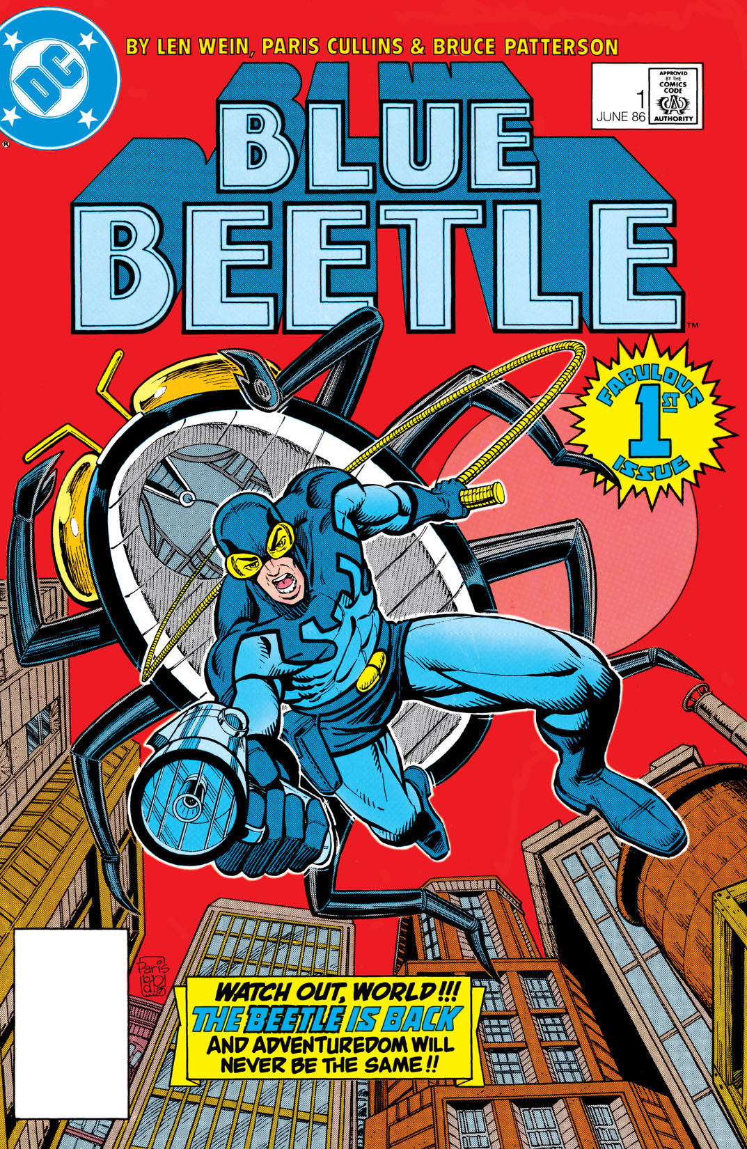Blue Beetle (1986-) #1 preview images
