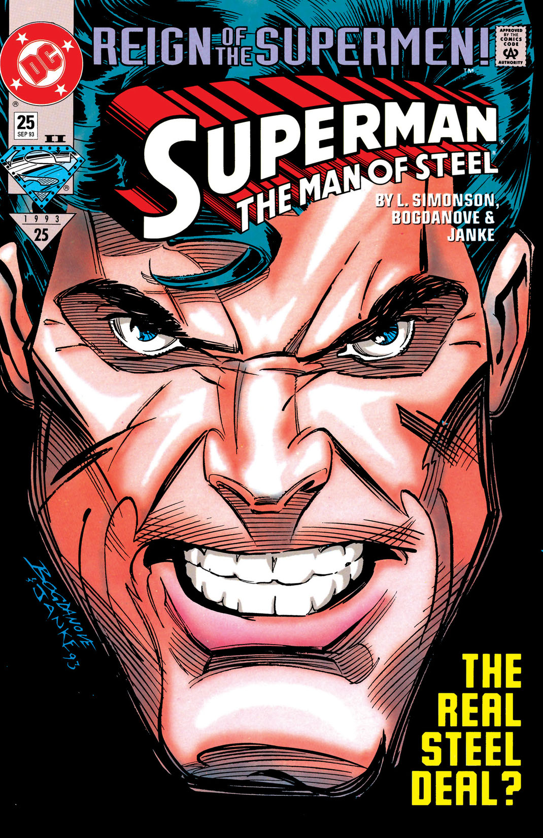 Superman: The Man of Steel #25 preview images