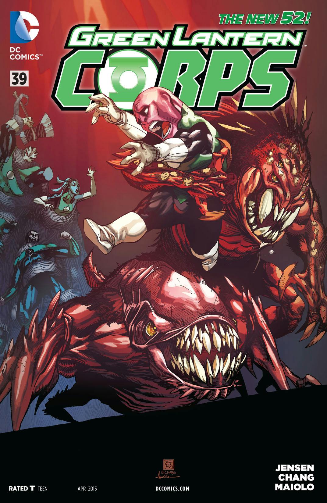 Green Lantern Corps (2011-) #39