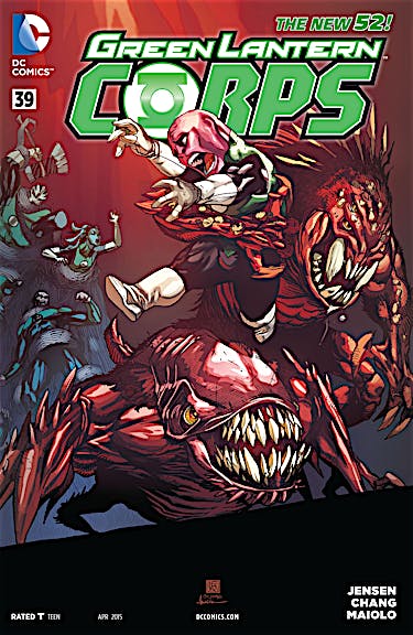 Green Lantern Corps (2011-) #39 preview images