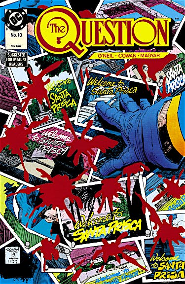 The Question (1986-) #10 preview images