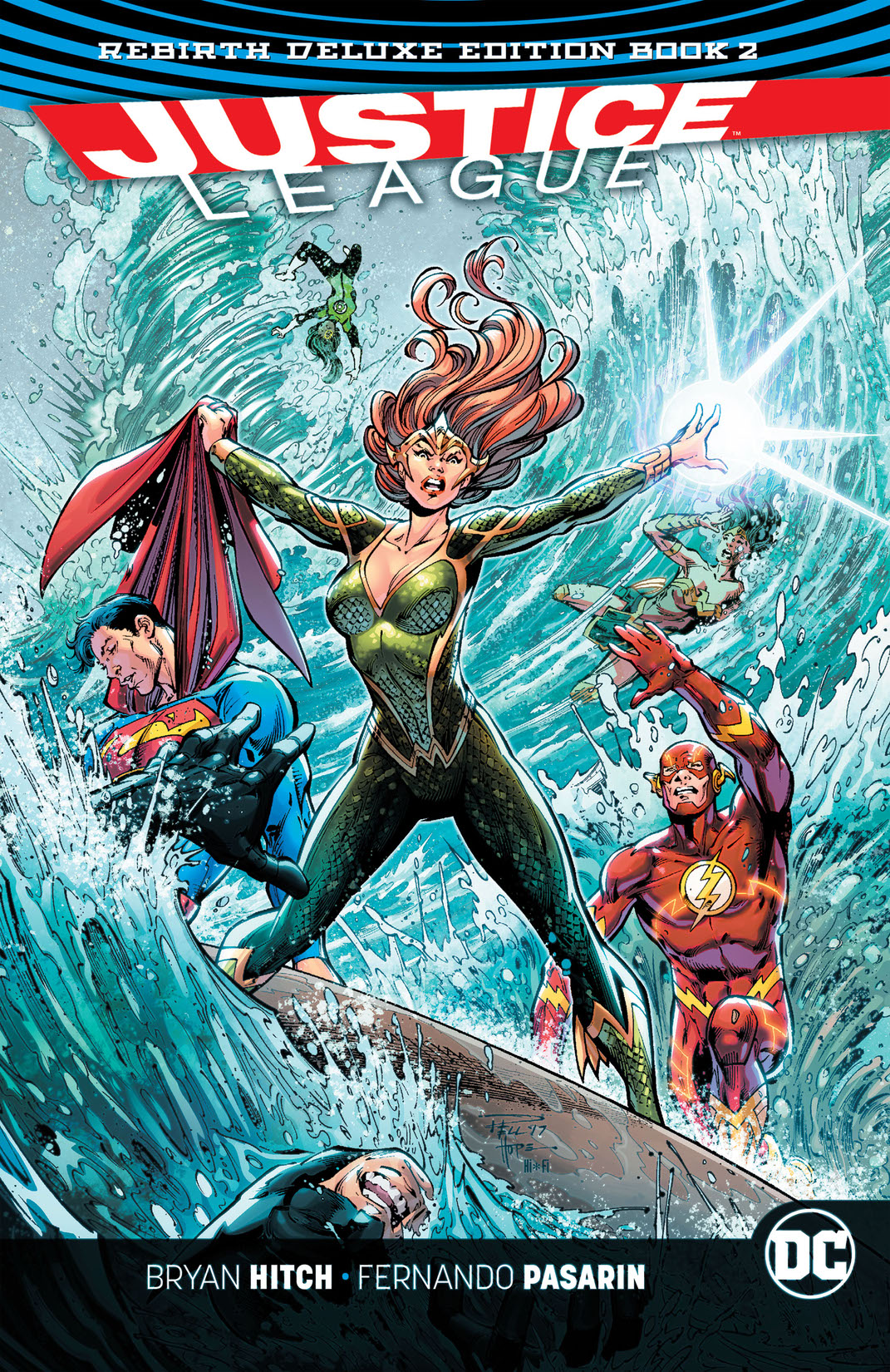 Justice League: The Rebirth Deluxe Edition Book 2 preview images