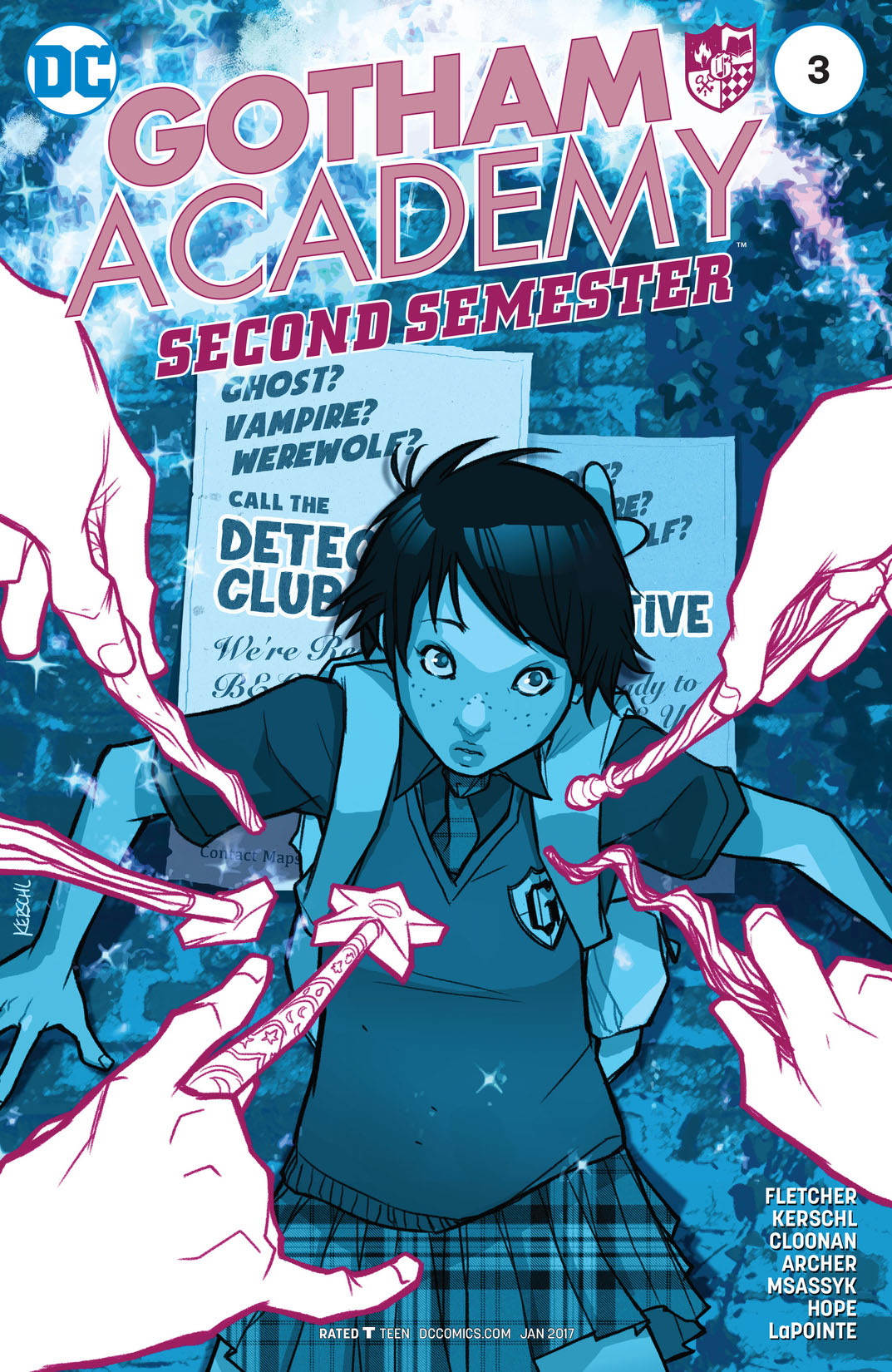 Gotham Academy: Second Semester #3 preview images