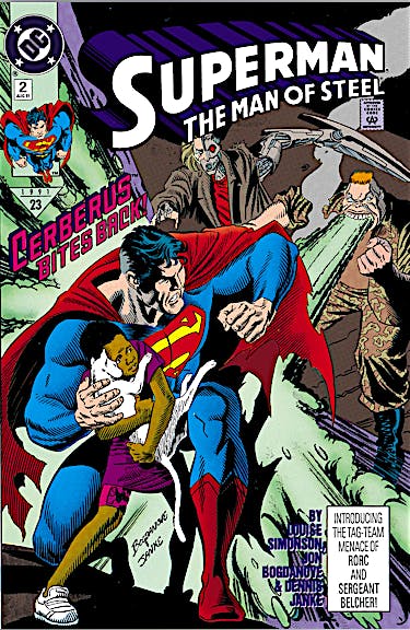 Superman: The Man of Steel #2 preview images