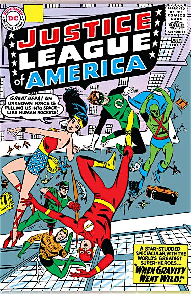 Justice League of America (1960-) #5 preview images