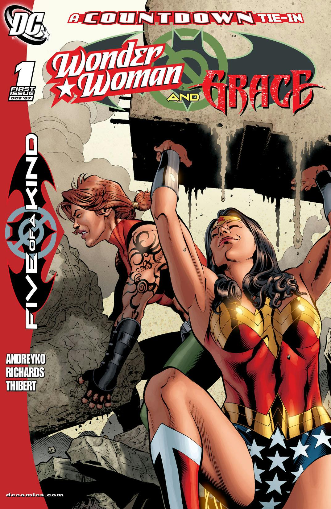 Outsiders: Five of a Kind - Wonder Woman/Grace #1 preview images