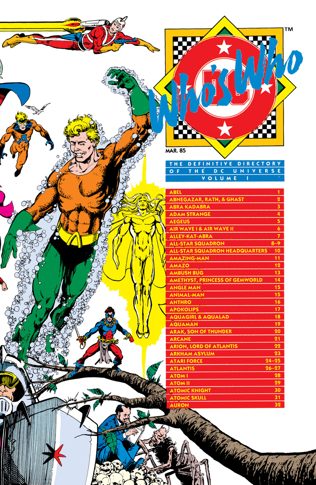 Who's Who: The Definitive Directory of the DC Universe #1 preview images