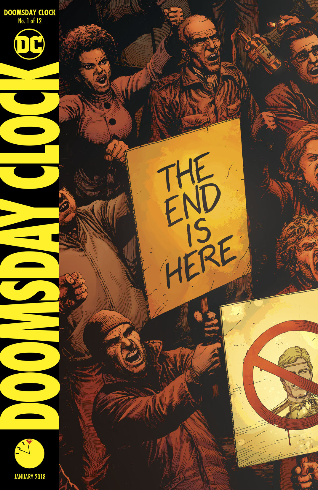Doomsday Clock #1 preview images