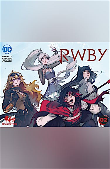 RWBY #2 preview images