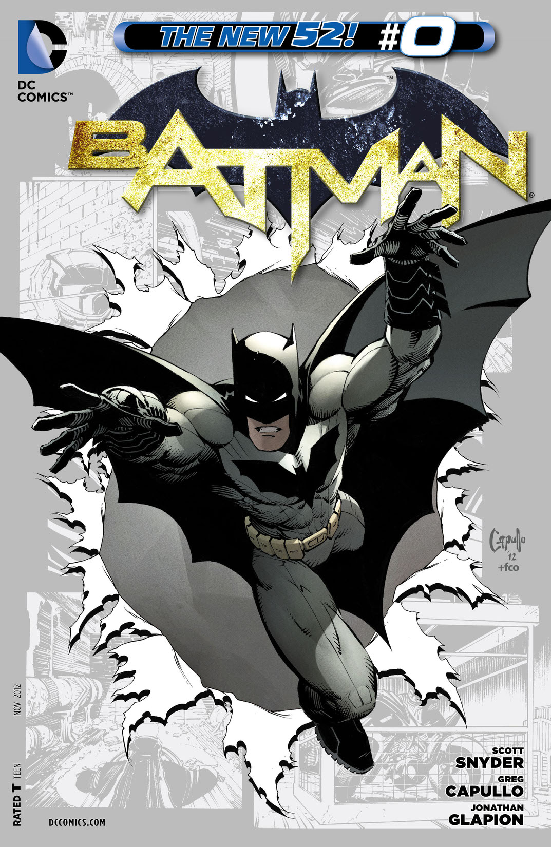 Batman (2011-) #0 preview images