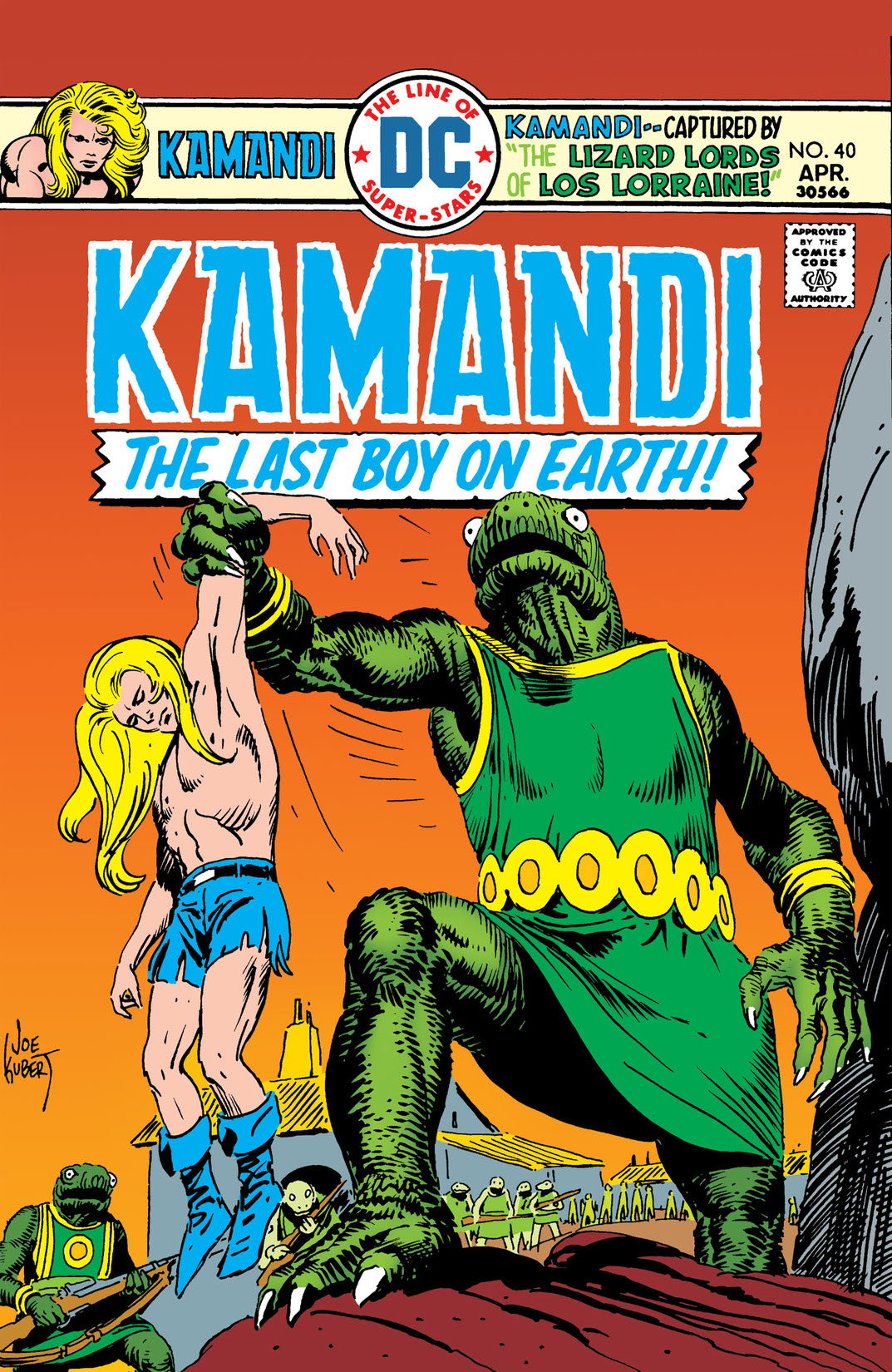 Kamandi: The Last Boy on Earth #40 preview images