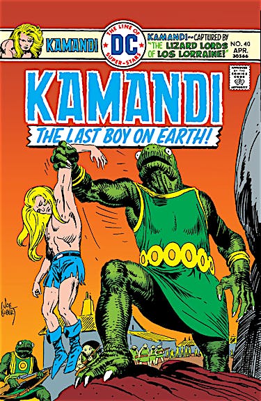 Kamandi: The Last Boy on Earth #40 preview images