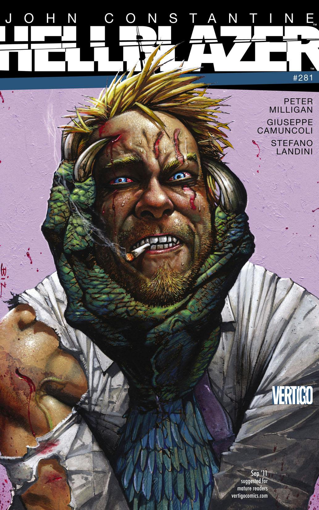 Hellblazer #281 preview images