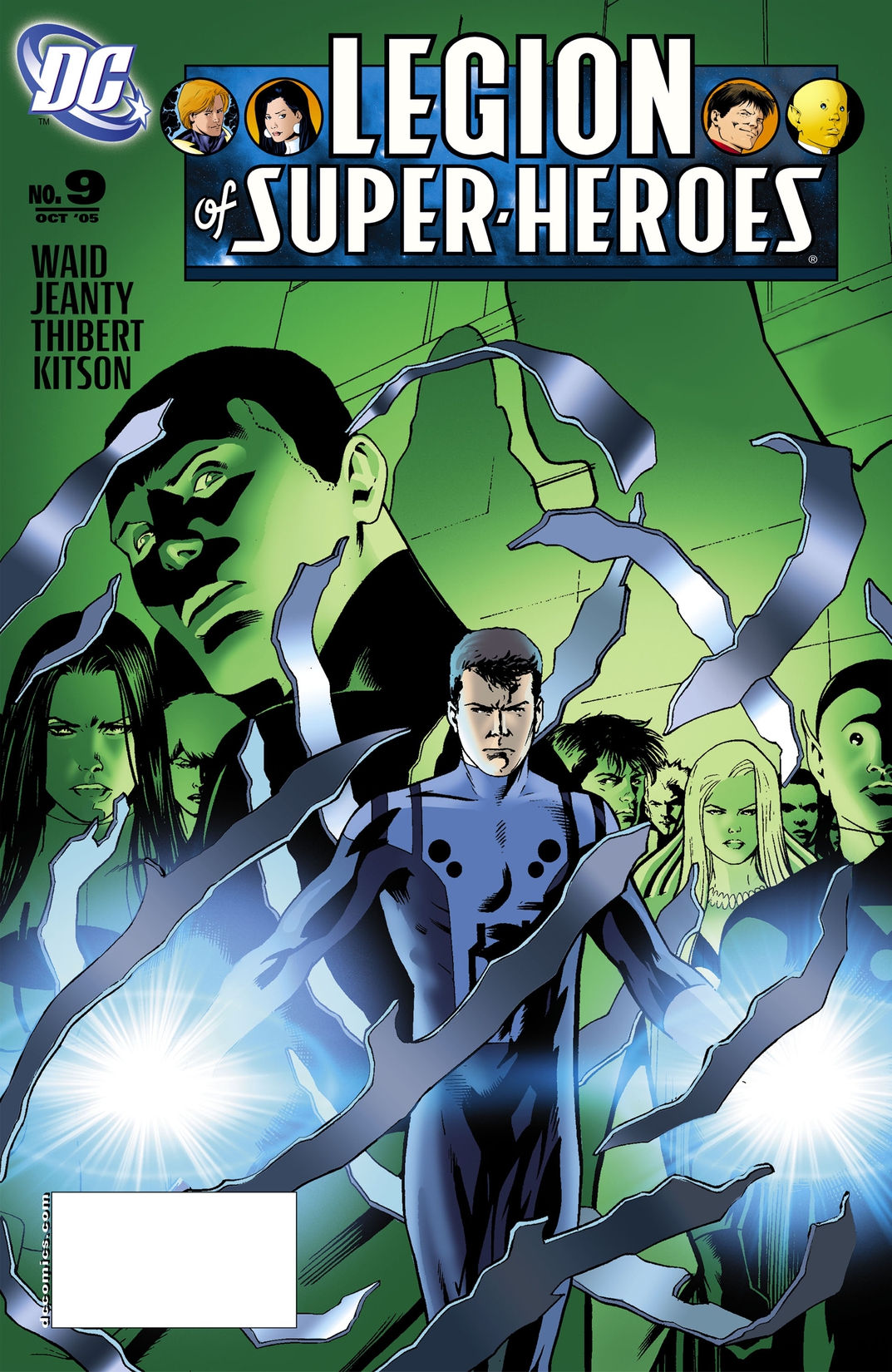 Legion of Super Heroes (2004-) #9 preview images