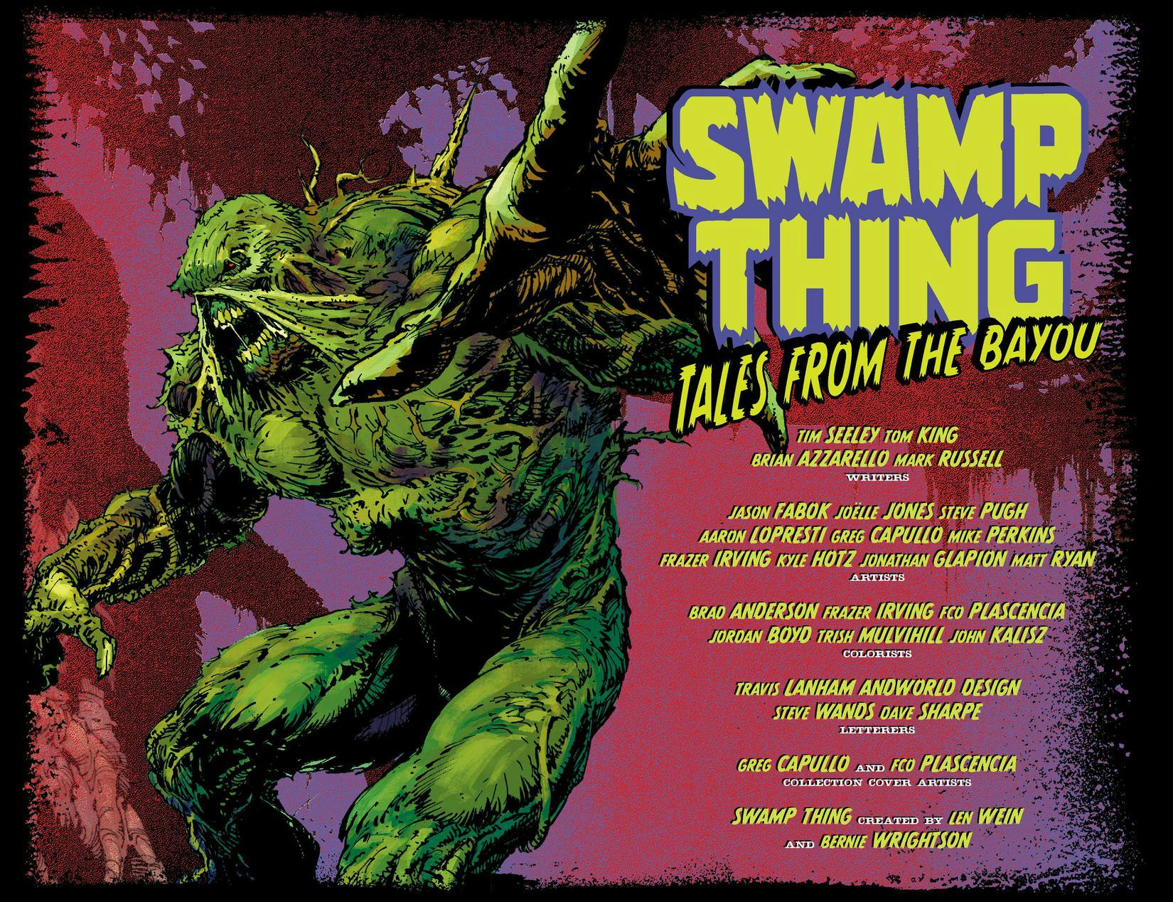 Swamp Thing: Tales From The Bayou series preview2