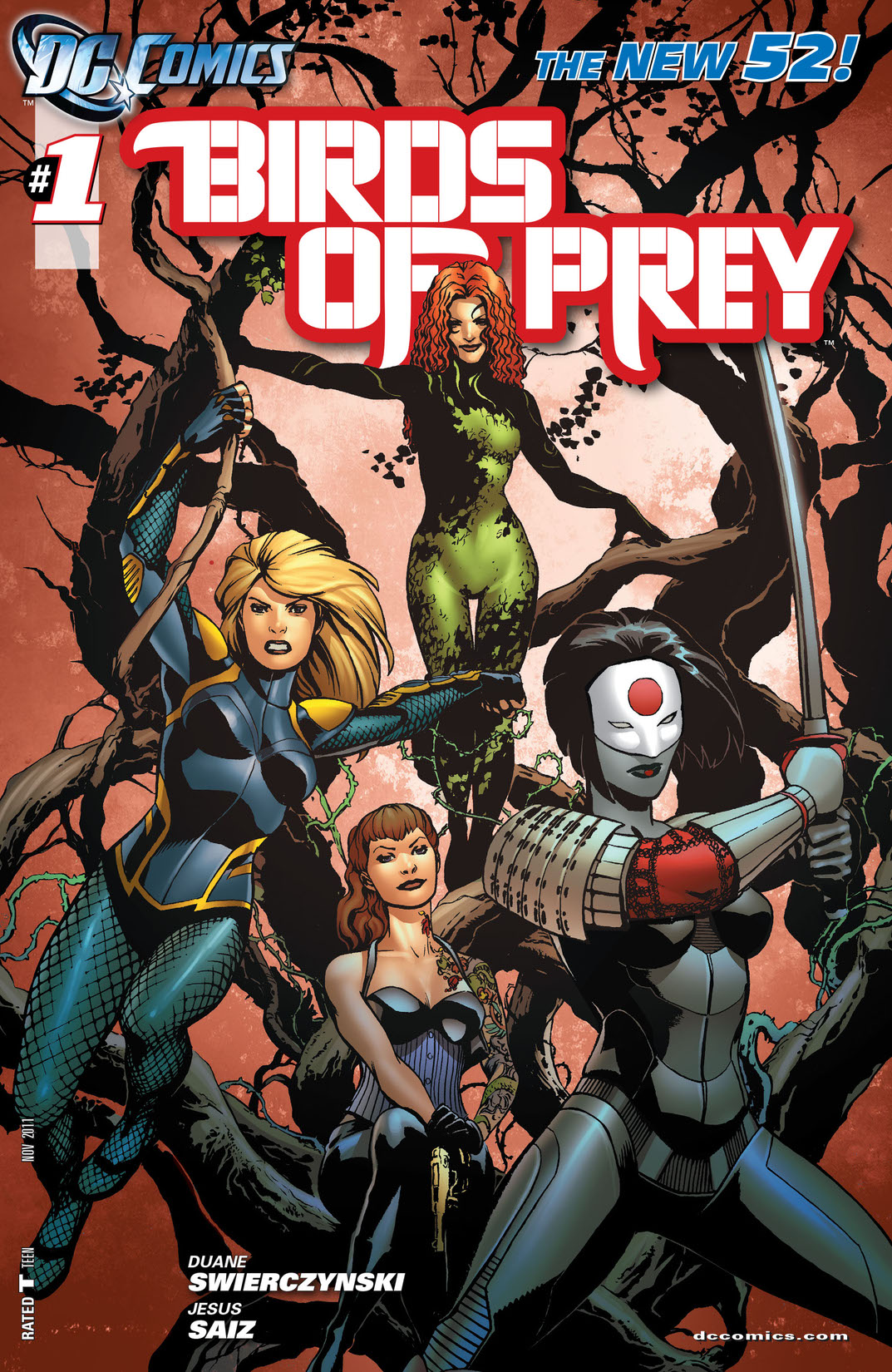 Birds of Prey (2011-) #1 preview images
