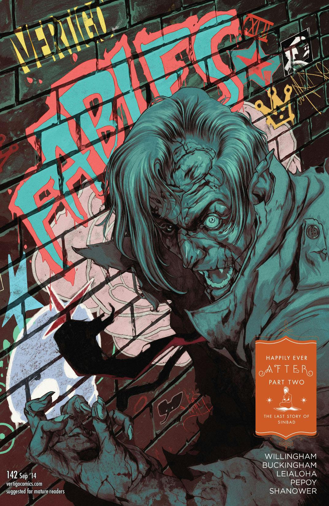 Fables #142 preview images