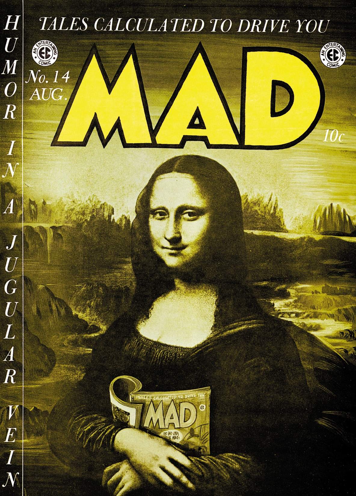 MAD Magazine #14 preview images