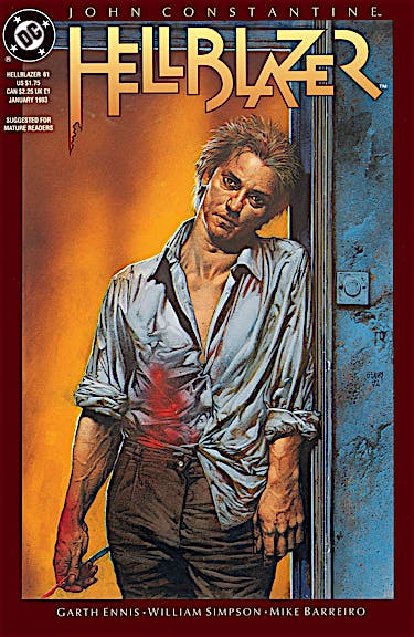 Hellblazer #61 preview images