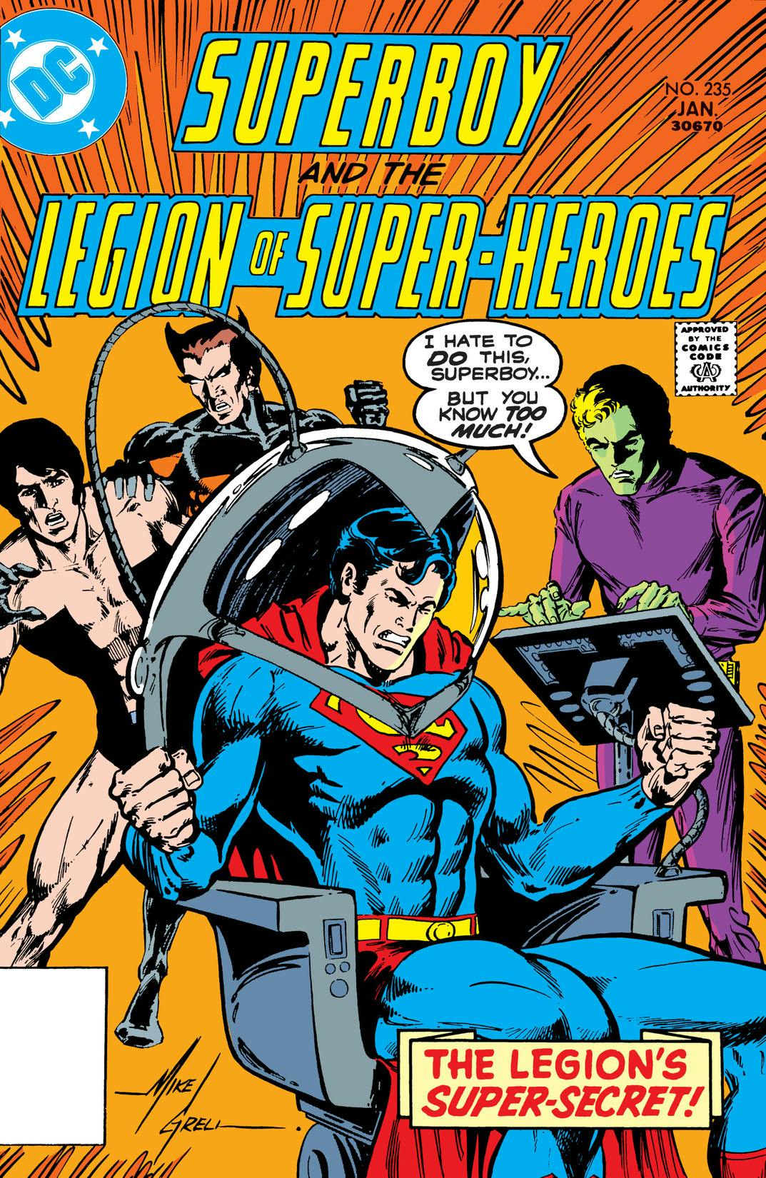 Superboy and the Legion of Super-Heroes (1977-) #235 preview images
